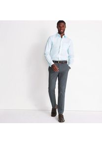 LANDS' END B&uuml;gelleichte Chino, Straight Fit, Herren,  Grau, Baumwolle, by Lands' End