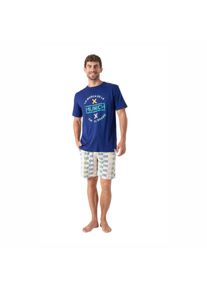 MUNICH Herren Sommer Kurzpyjama MU9