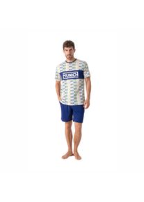 MUNICH Herren Sommer Kurzpyjamas MU9