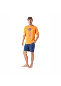 MUNICH Herren Sommer Kurzpyjamas MU9
