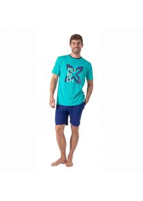 MUNICH Herren Sommer Kurz-Pyjama MU9