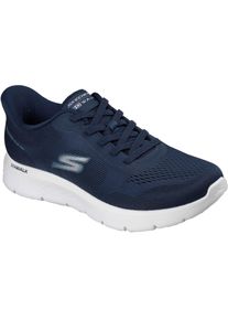 Skechers Go Walk Flex Polyester Herren Sneakers in Marineblau