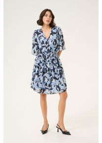 Kaffe Kleid Regular fit blue multi