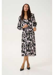 Kaffe Kleid Regular fit black multi