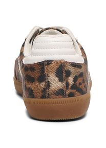 Only Amber Polyester Damen Sand/leopard Sneaker