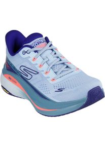 Skechers Performance Max Cushioning Propulsion Damen Sneaker Aus Textil In Hellblau/Dunkelblau