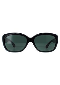 Ray-Ban Butterfly Womens Schwarz Gr&uuml;n Sonnenbrille