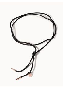 PURELEI Schwarze Satin Kette