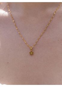 PURELEI Seerosen Charm Anh&auml;nger - Geburtsblume Juli