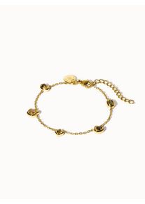 PURELEI Mahina Club Feel Golden Armband, verstellbare L&auml;nge