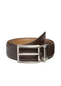 Wendbarer klassischer G&uuml;rtel Tyler camel und braun mit Polo Club-Detail