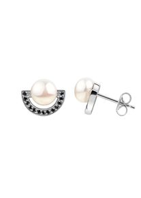 ZEEme Pearls Ohrstecker 925/- Sterling Silber S&uuml;&szlig;wasserperle