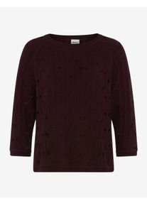 Brax Damen Pullover Style NALA blackberry violet, dunkles lila, Gr. 32