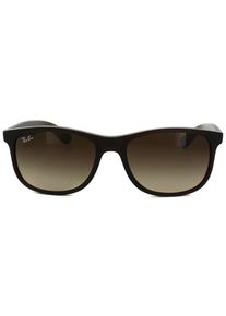 Lunettes De Soleil Ray-Ban Andy 4202 607313 D&eacute;grad&eacute; Brun Brun Mat