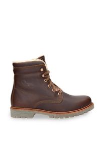 Panama Jack Herren P03 Aviator C23 Kastanienbraune wasserdichte Lederstiefeletten
