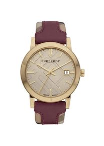 Burberry BU9017 Damenuhr The City Check Goldgeh&auml;use Damenuhr