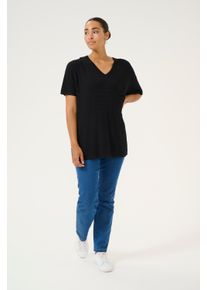 Kaffe Strickpullover Baggy fit black