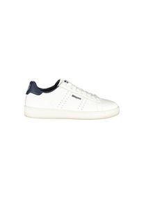 Blauer Wei&szlig;e Leder Herren Sneaker