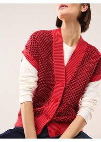 Walbusch Strickweste mit Waffelstruktur