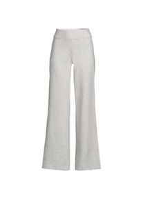 LANDS' END Starfish Jersey-Freizeithose mit weitem Bein f&uuml;r Damen in Petite-Gr&ouml;&szlig;e, Damen, size: petite, Grau, Baumwoll-Mischung, by Lands' End