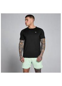 Myprotein MP Herren Training T-Shirt - Schwarz / Hellgr&uuml;n - M