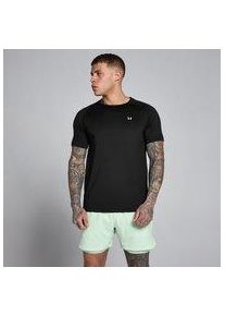 Myprotein MP Herren Training T-Shirt - Schwarz / Hellgr&uuml;n - L