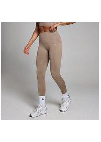 MP Damen Shape Nahtlose Leggings &ndash; Helles Graubraun - XL