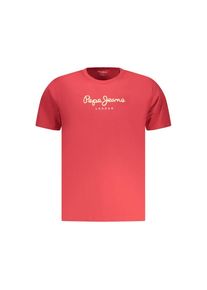 Pepe Jeans Rosso Baumwolle Herren T-Shirt