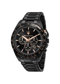 Maserati R8873612048 Traguardo Chronograph Herrenuhr mit schwarzem Zifferblatt