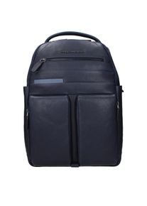 Piquadro Blauer Leder Rucksack