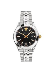 Versace VEVK00420 Hellenyium Schwarzes Zifferblatt Herrenuhr