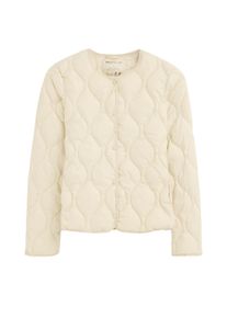 Ultraleichte Jacke Paloma cremefarben mit Polo Club Logo