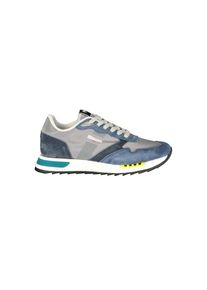 Blauer Blue Polyester Herren Sneaker