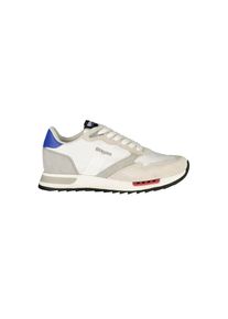 Blauer Wei&szlig;er Polyester Herren-Sneaker