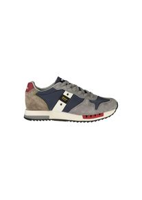 Blauer Blue Polyurethan Herren Sneaker