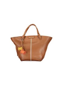 Mario Valentino Braune Polyurethan Damenhandtasche
