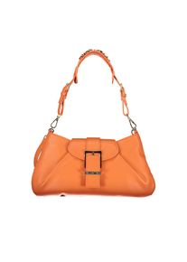 Mario Valentino Orange Polyurethan Damenhandtasche