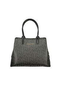 Mario Valentino Schwarze Polyurethan Damenhandtasche