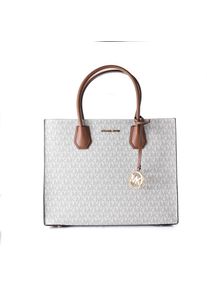 Michael Kors Graue Lederhandtasche