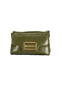 Mario Valentino Verde Polyurethan Damen Handtasche mit verstellbarem Tragriemen