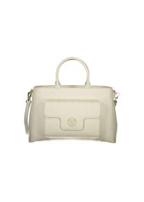 Mario Valentino Bianco Polyurethan Damenhandtasche