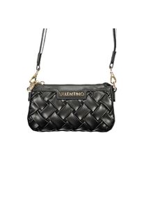 Mario Valentino Nero Poliuretano Damenhandtasche mit verstellbarem Schulterriemen