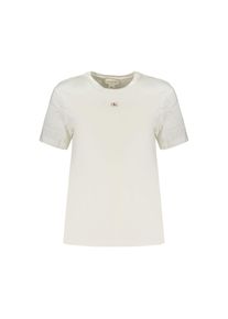 Calvin Klein Bianco Baumwoll Damen T-Shirt