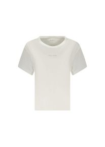 Pepe Jeans Wei&szlig;es Baumwoll-T-Shirt f&uuml;r Damen