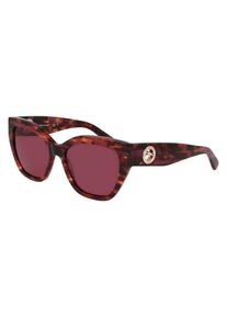 Longchamp Braune Acetat-Sonnenbrille