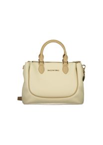 Mario Valentino Beiger Polyurethan Damenhandtasche