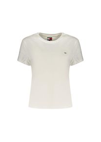 Tommy Hilfiger Bianco Baumwoll Damen T-Shirt