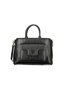 Mario Valentino Schwarze Polyurethan Damenhandtasche