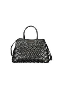 Mario Valentino Nero Polyurethan Damenhandtasche
