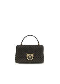 Pinko Bicolor Kalbleder Bos Taurus Handtasche